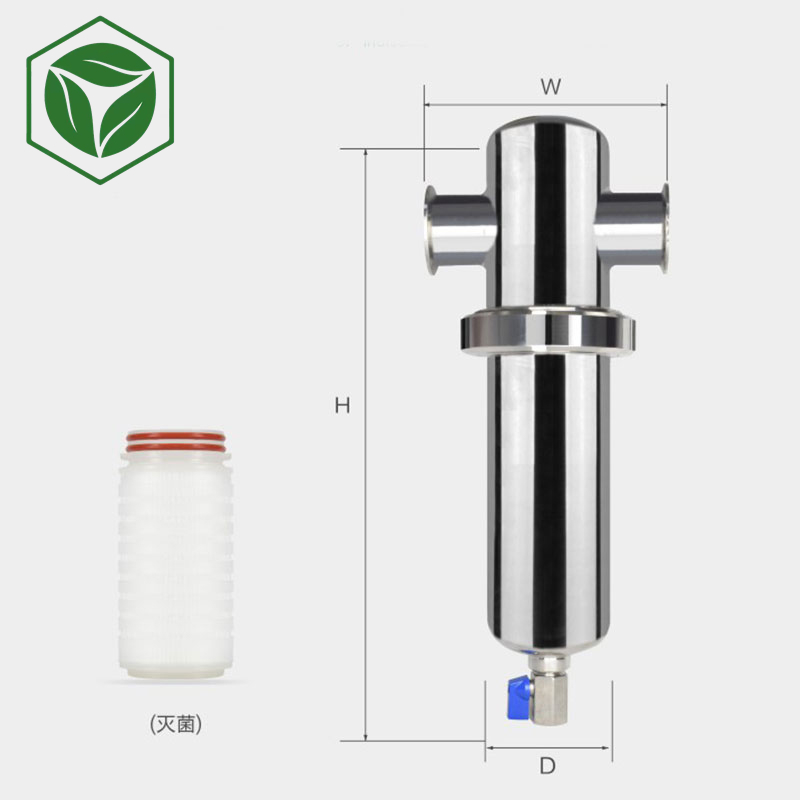 Stainless steel (sterilization *) filter